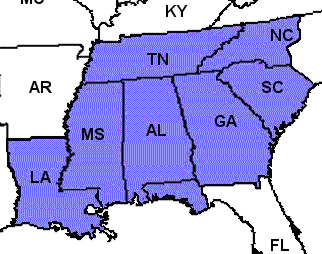 Georgia Processed Products Inspection Offices